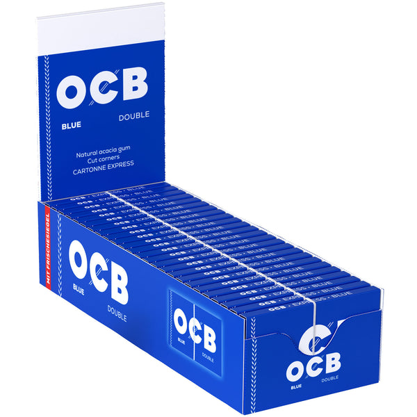 OCB Blau Doppel Gummi