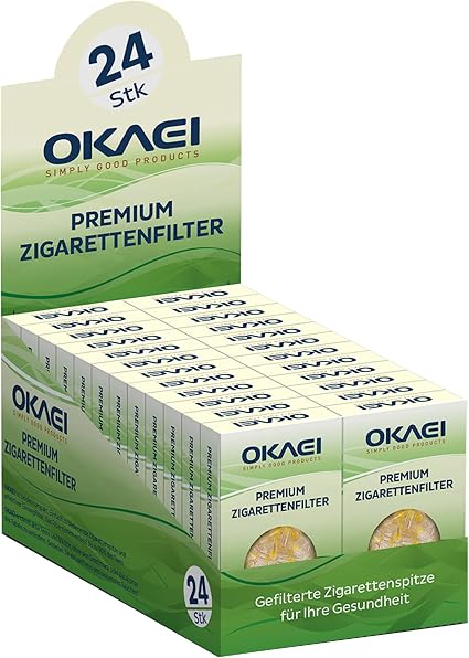 Zigarettenfilter 24x a 30Stck Display