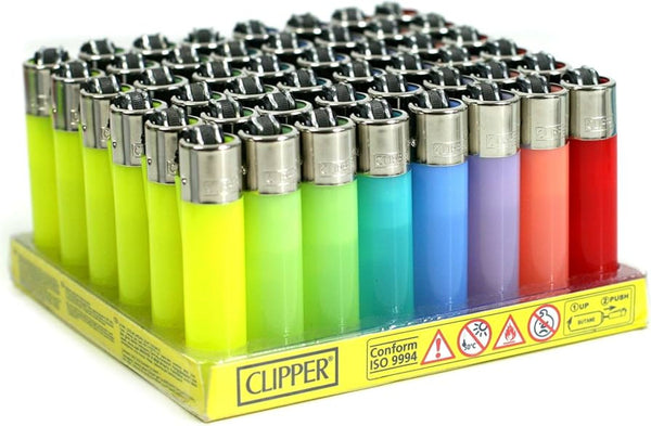 Clipper Einfarbig Display 48Stck.