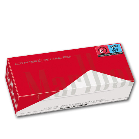 Marlboro Rot Hülsen 200er