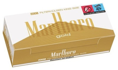 Marlboro Gold Hülsen 200er